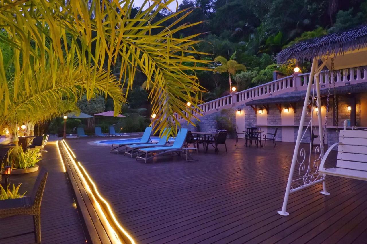 Ocean Terrace Hotel Anse Royale Exterior foto